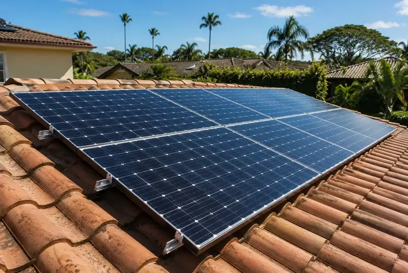 Installation de panneaux solaires à Lourches